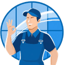 5 Star Glass and Doors logo